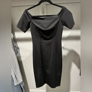 H&M black mini dress